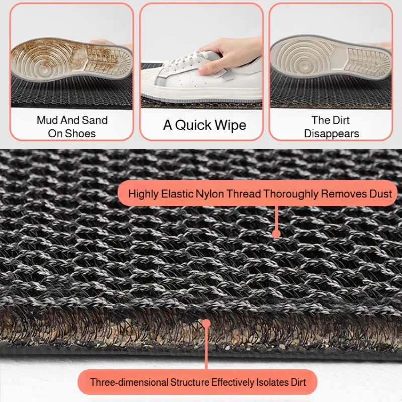 Super Soft Non-Slip Mesh Floor Mat