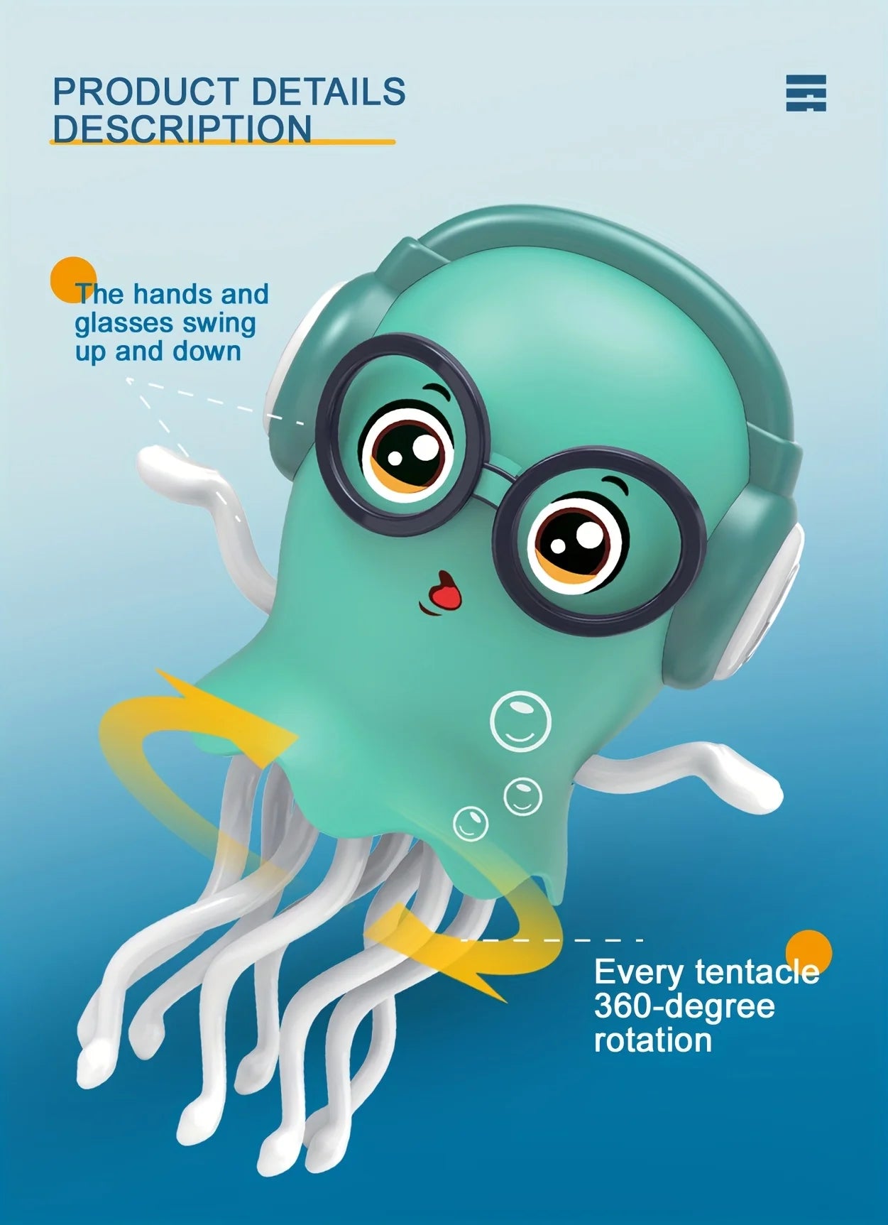 Electric Dancing Jellyfish Toy