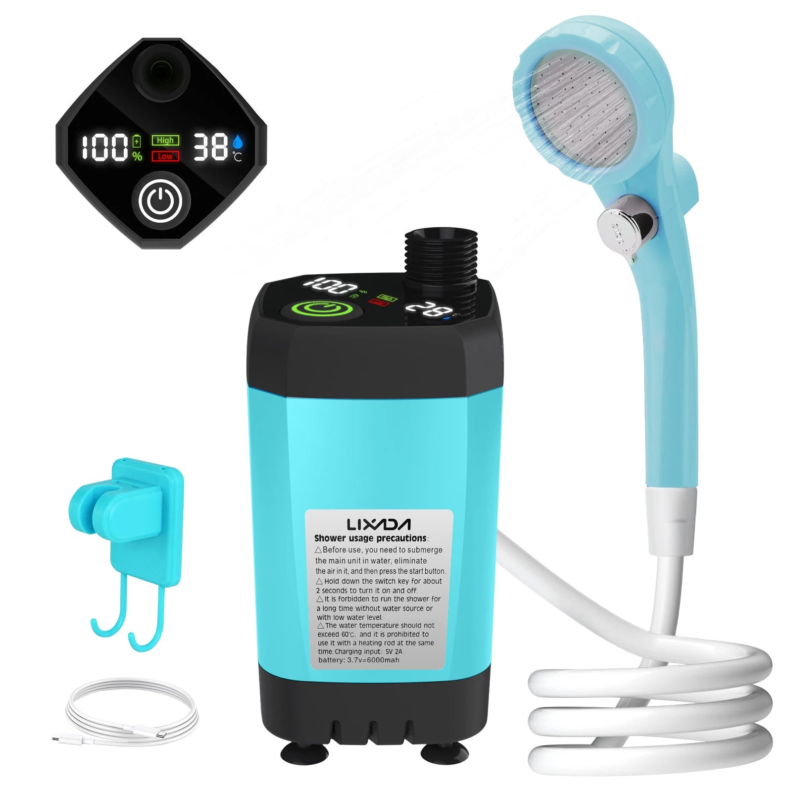 Portable Camping Shower Kit