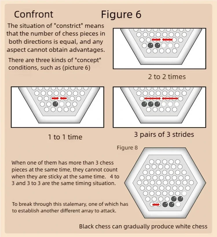 Classic Marble Strategy Board Game