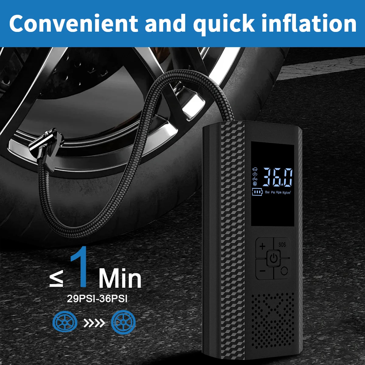 Portable Wireless Air Compressor