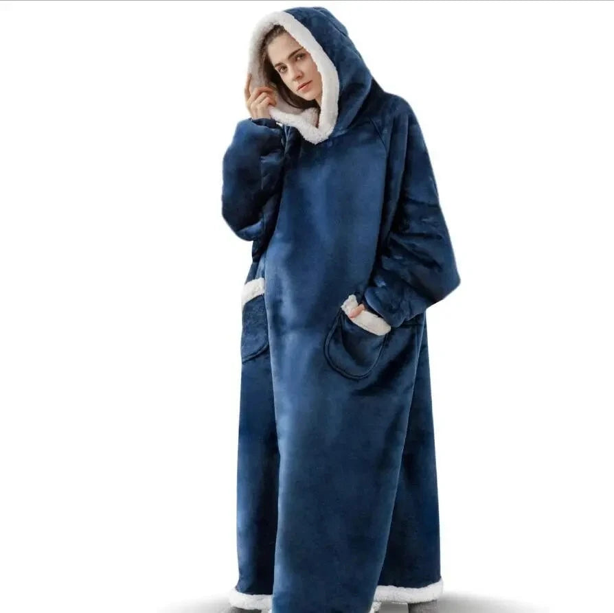 Sweatshirt Blanket with Hoodies
