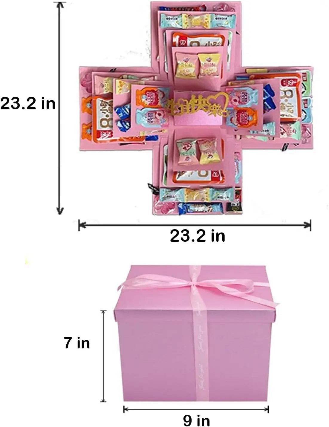 5-Layer DIY Explosion Surprise Gift Box