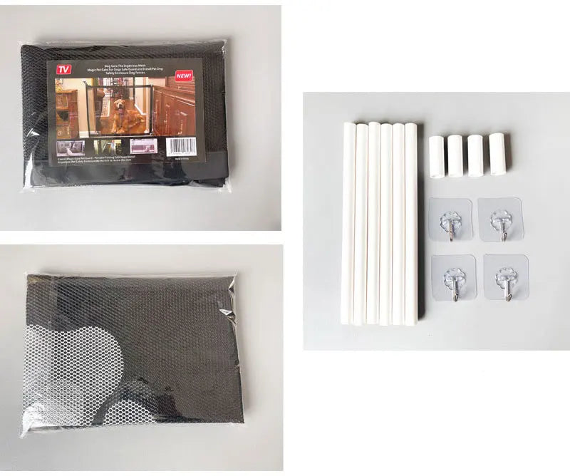 Retractable Mesh Safety Gate for Pets & Babies