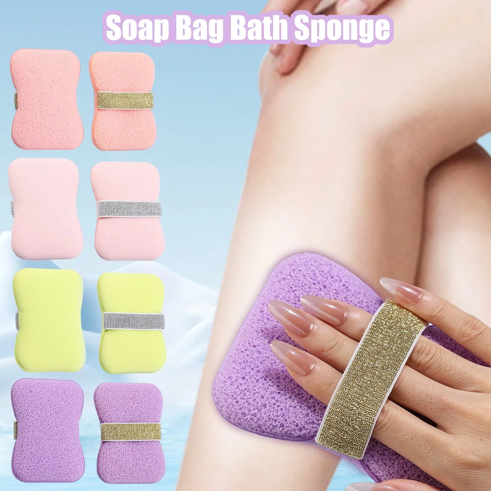 Shower Soap Bag Sponge