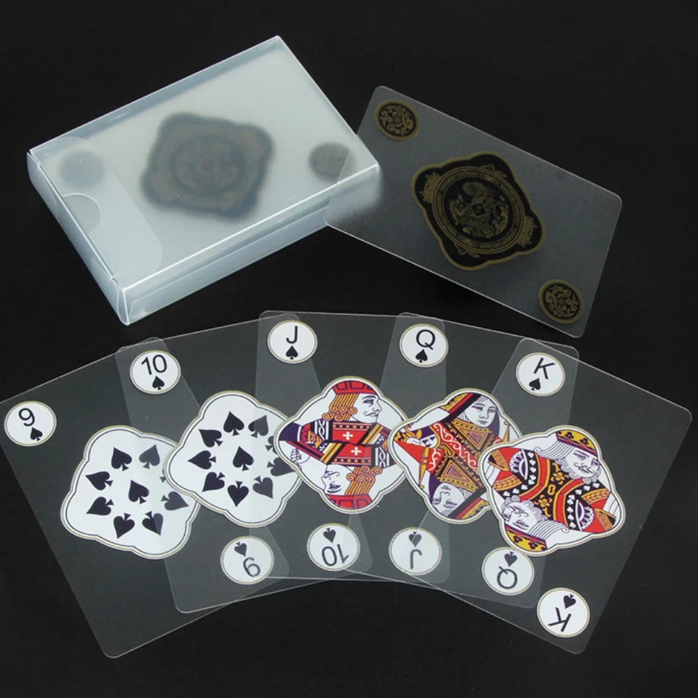Waterproof Transparent Playing Cards