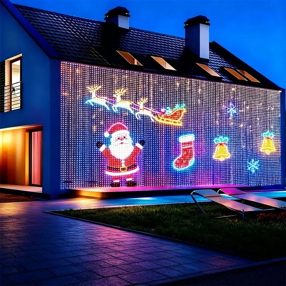 Smart LED Curtain String Lights