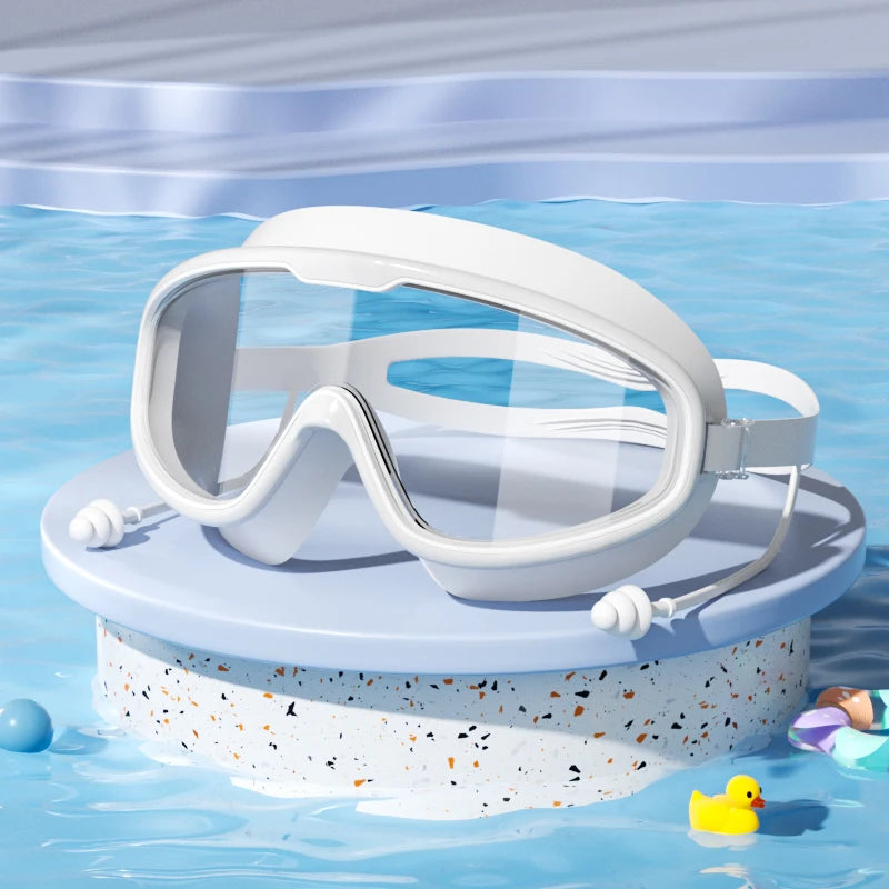 Swimming Goggles For Kids With Earplugs