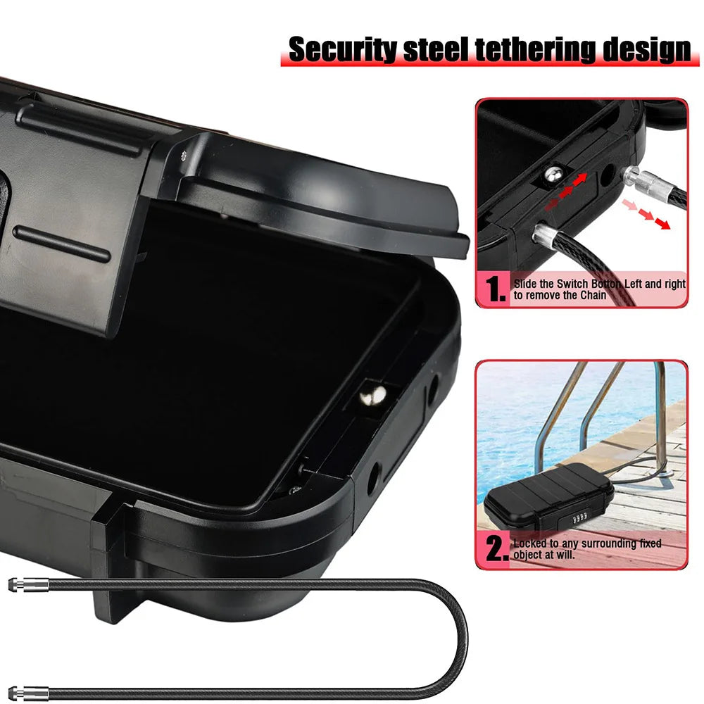 Waterproof Outdoor Mini Safe Case