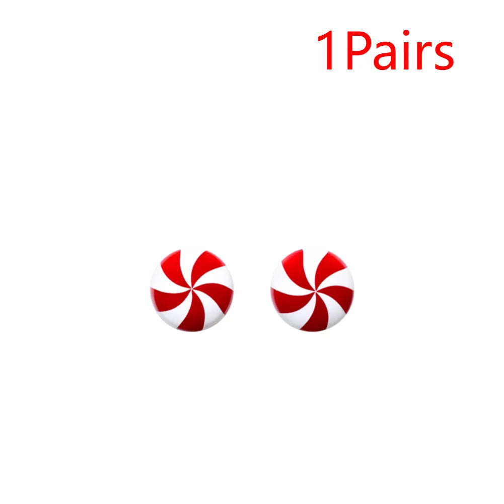 Christmas Candy Cane Knob Covers