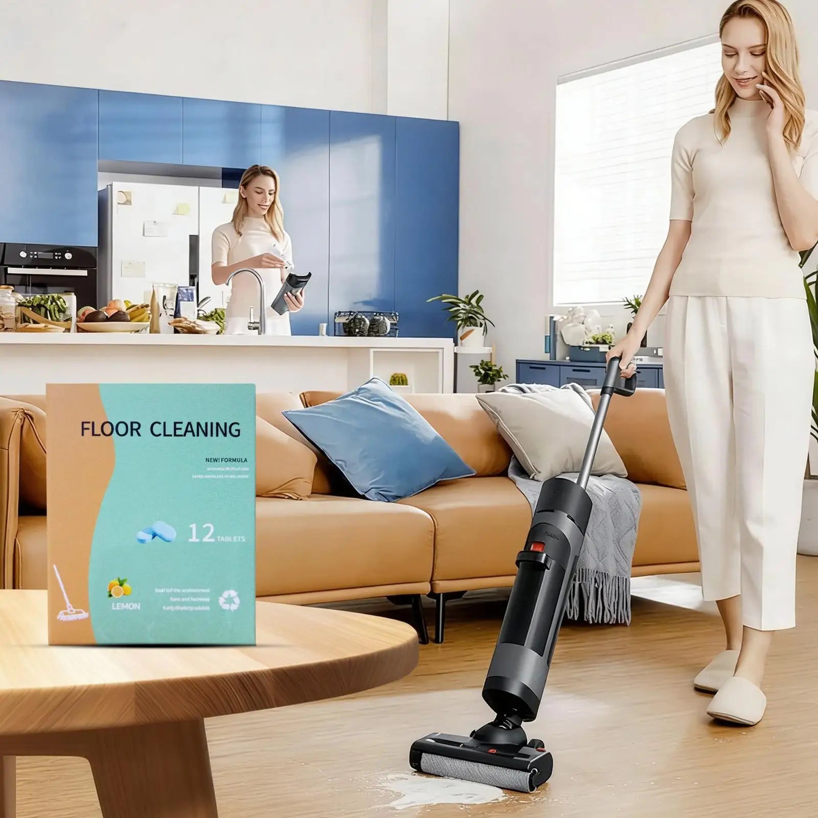 12 Pcs Advanced Floor Cleaning Tablet