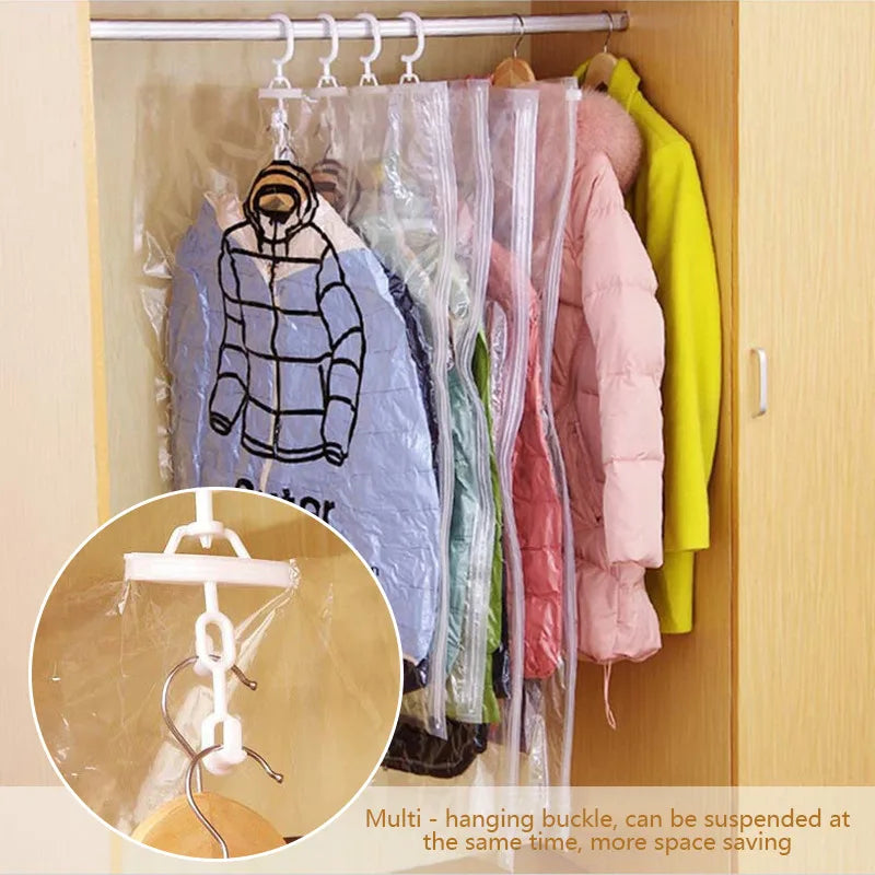 Hanging Space Saver Compression Storage Bag