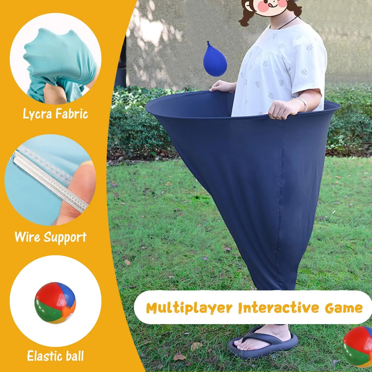 Granny Pants Toss Game Set