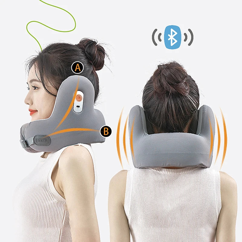 Travel Pillow with Noise Canceling Earmuffs
