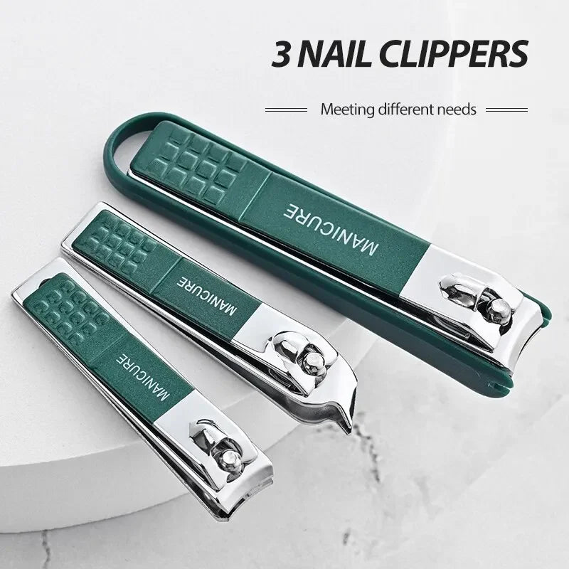 Automatic Storage Manicure Set