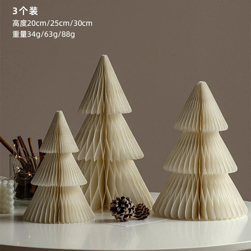 Foldable Paper Honeycomb Christmas Tree