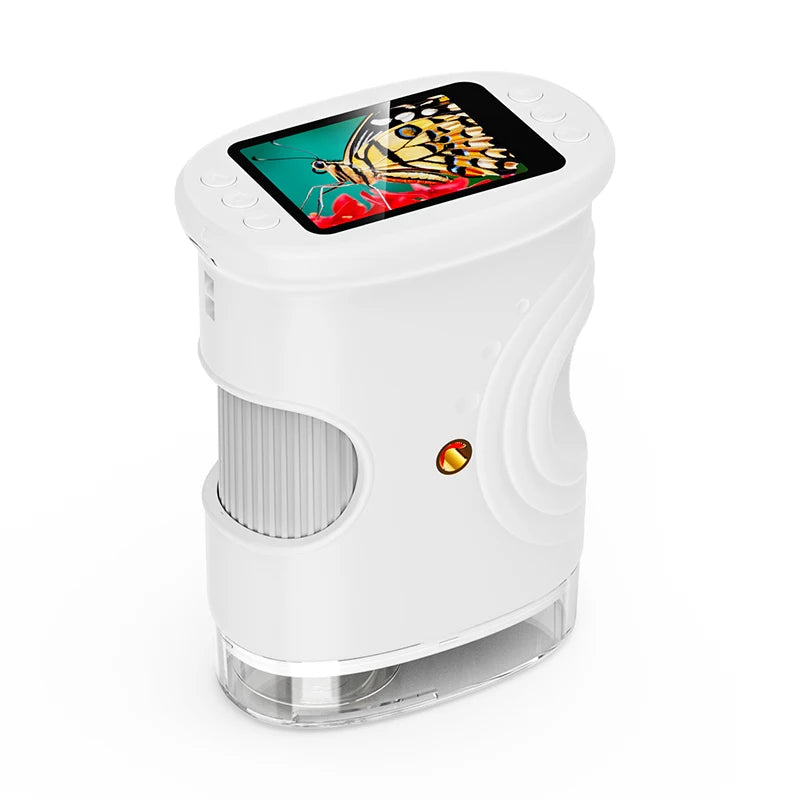 Pocket Microscope for Kids with 4K 2.0" Screen