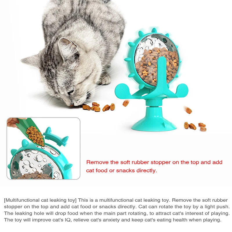 Interactive Pet Food Dispenser Toy
