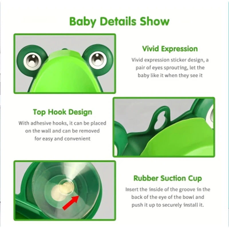Frog Shaped Kids Urinal