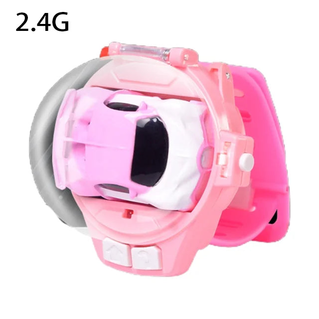 Mini RC Car Watch Toy