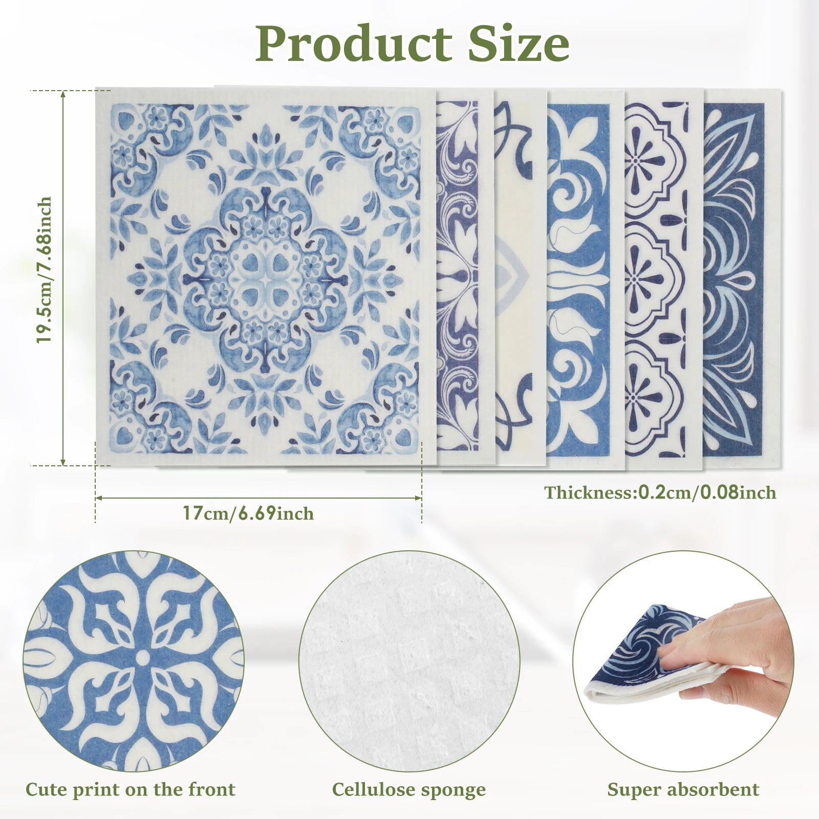 Quick Absorbing Reusable Cleaning Cloth