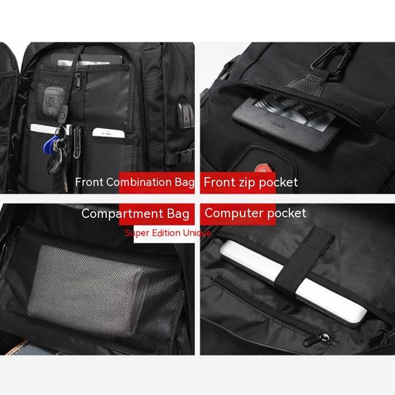 Waterproof Backpack with Shoe Compartment