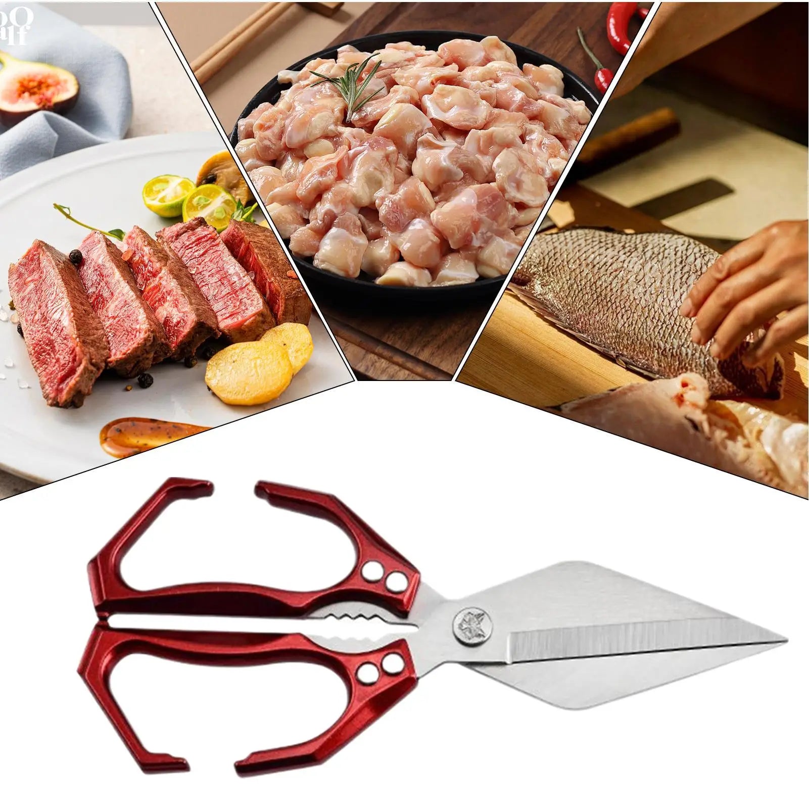 Heavy Duty Meat Cutting Scissors