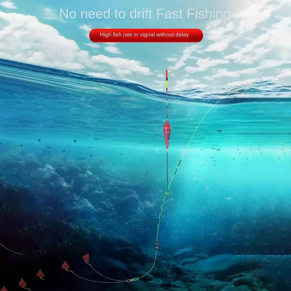 Fishing Line Set With 2Pcs Float