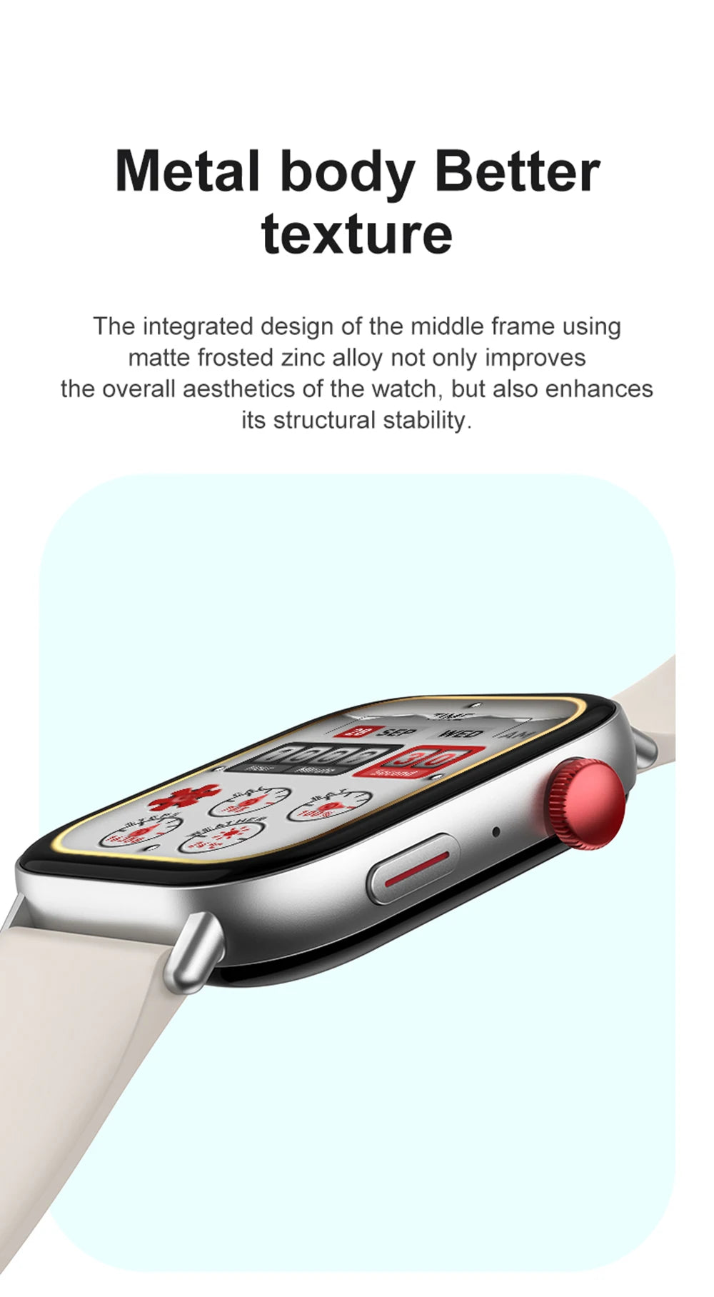 2 In 1 Fitness Tracker Voice Calling Smart Watch