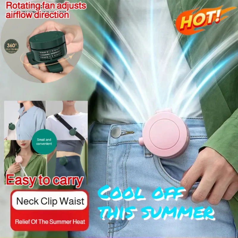 Portable Mini Waist Fan