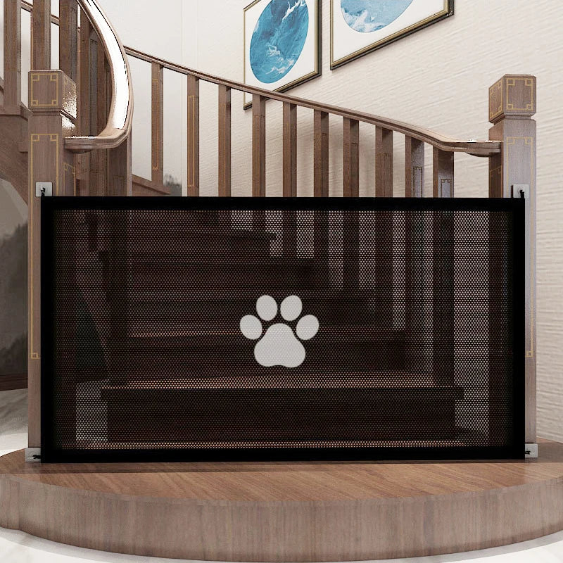Retractable Mesh Safety Gate for Pets & Babies