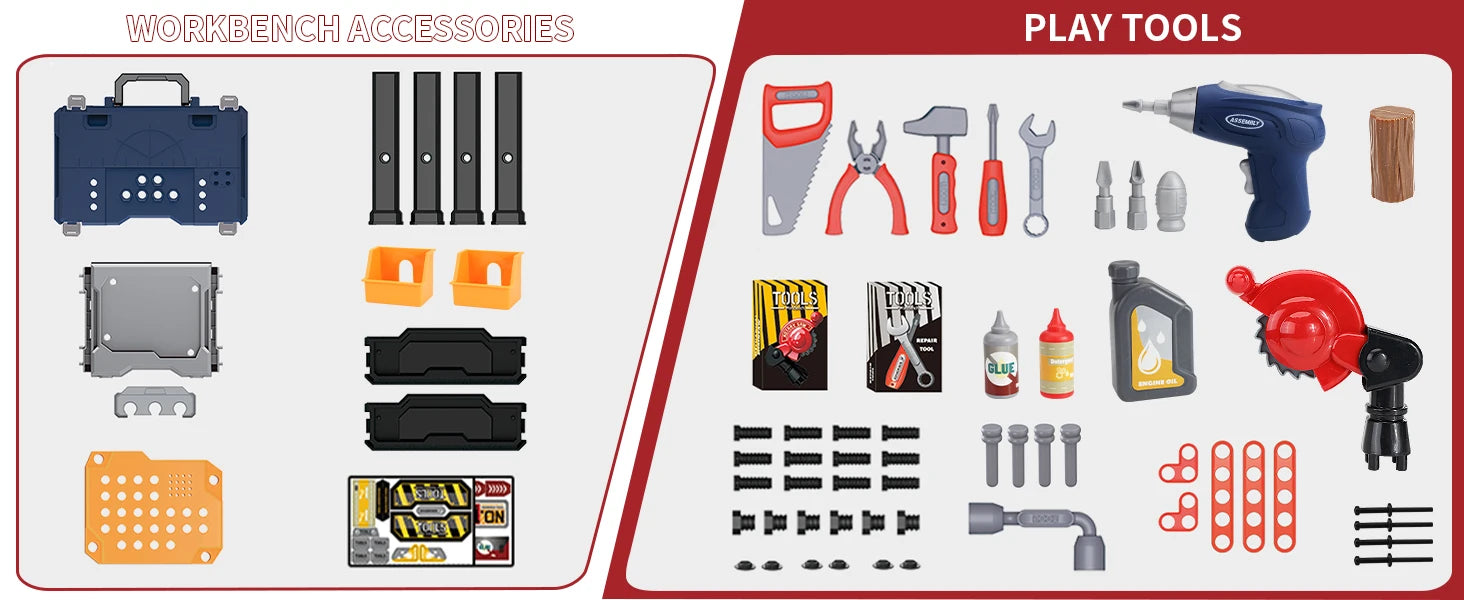 Toddler Transformable Construction Tool Kit