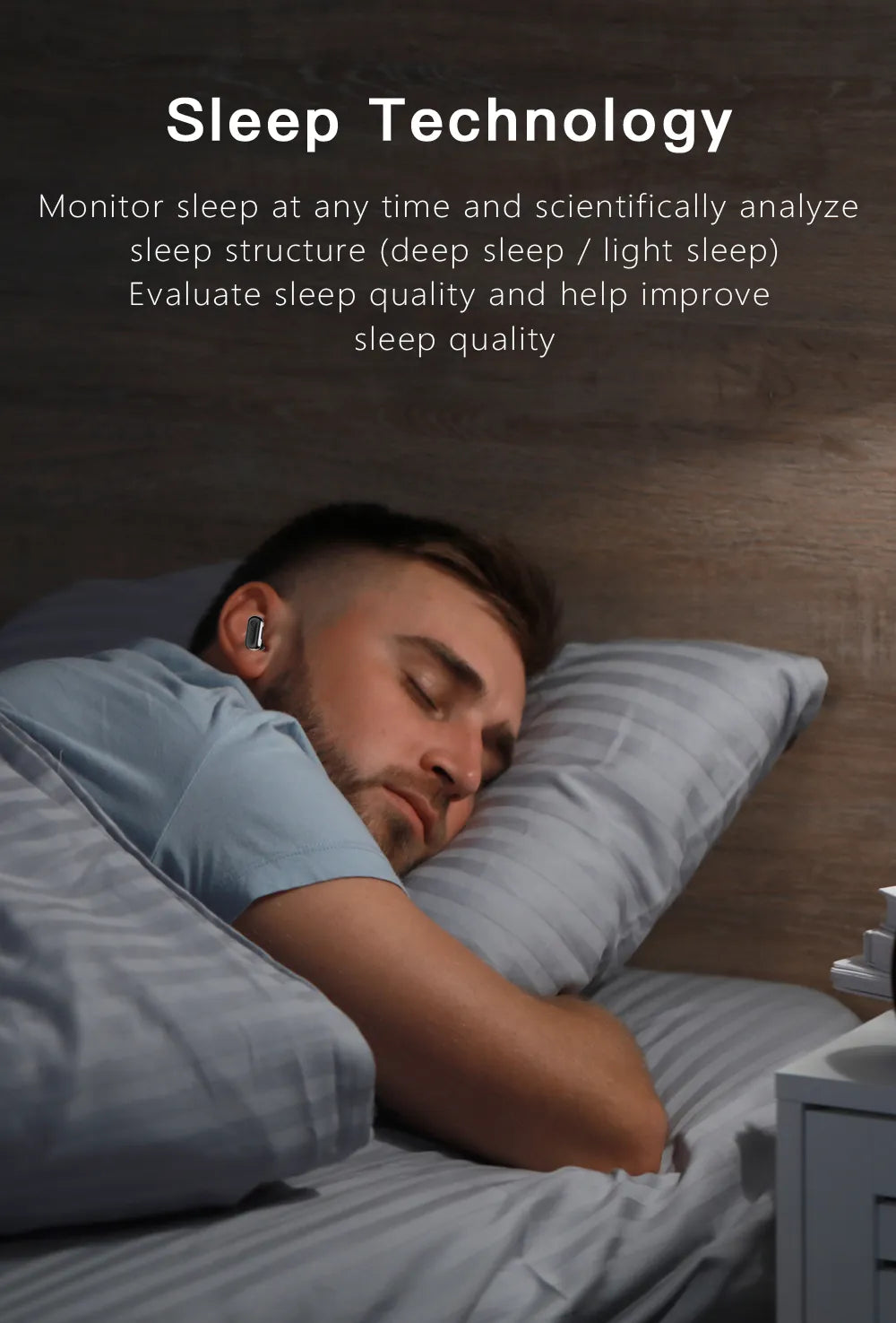 Two In One Smart Watch With Bluetooth Earbuds