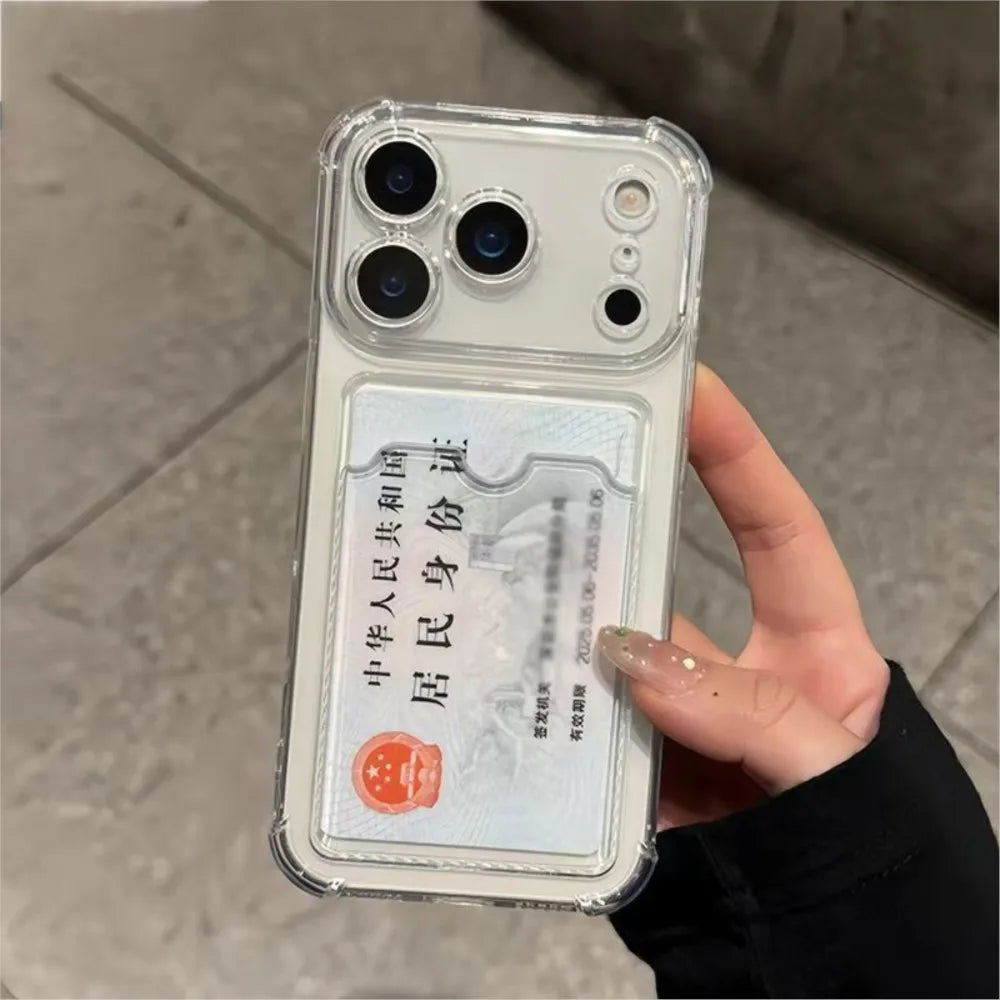 Luxury Card Slot Bag Phone Case For iPhone