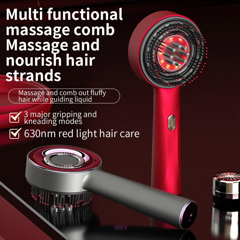 SCALP　MASSAGE　CОMB Portable Electric Scalp Massage Comb