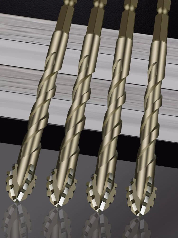Four-Edged Eccentric Drill For Hand Drill