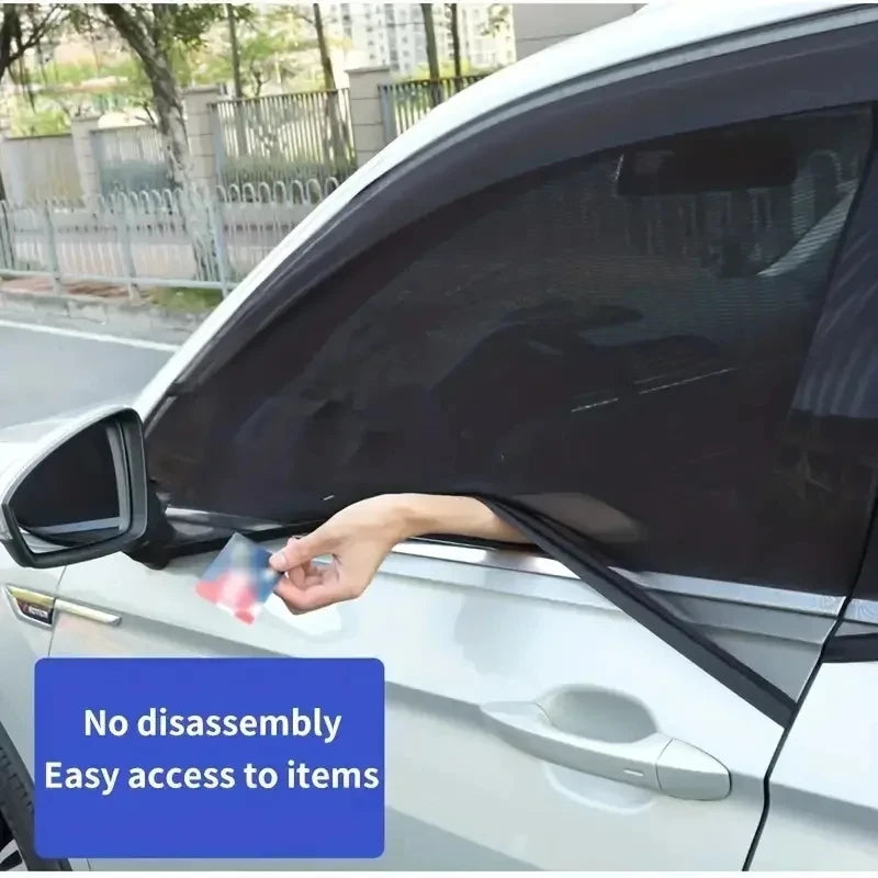Car Window UV Sunshade Curtains