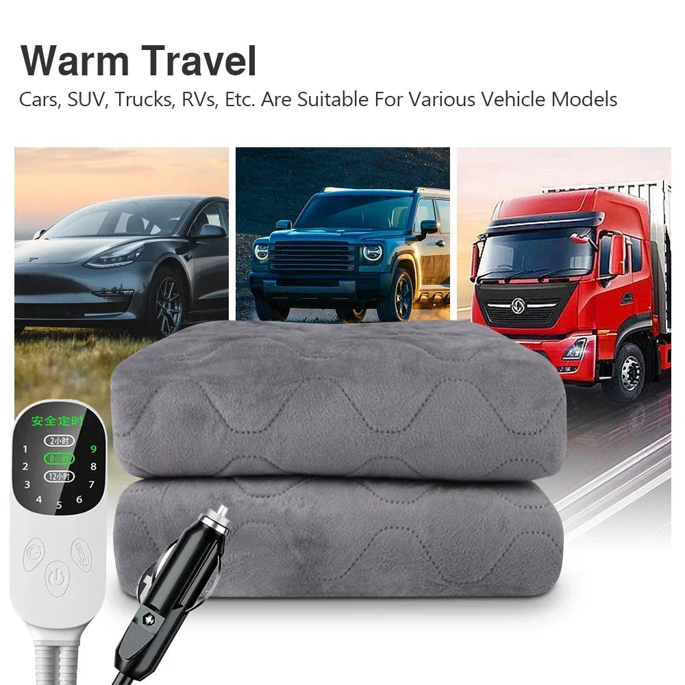Portable Car Electric Heating Blanket