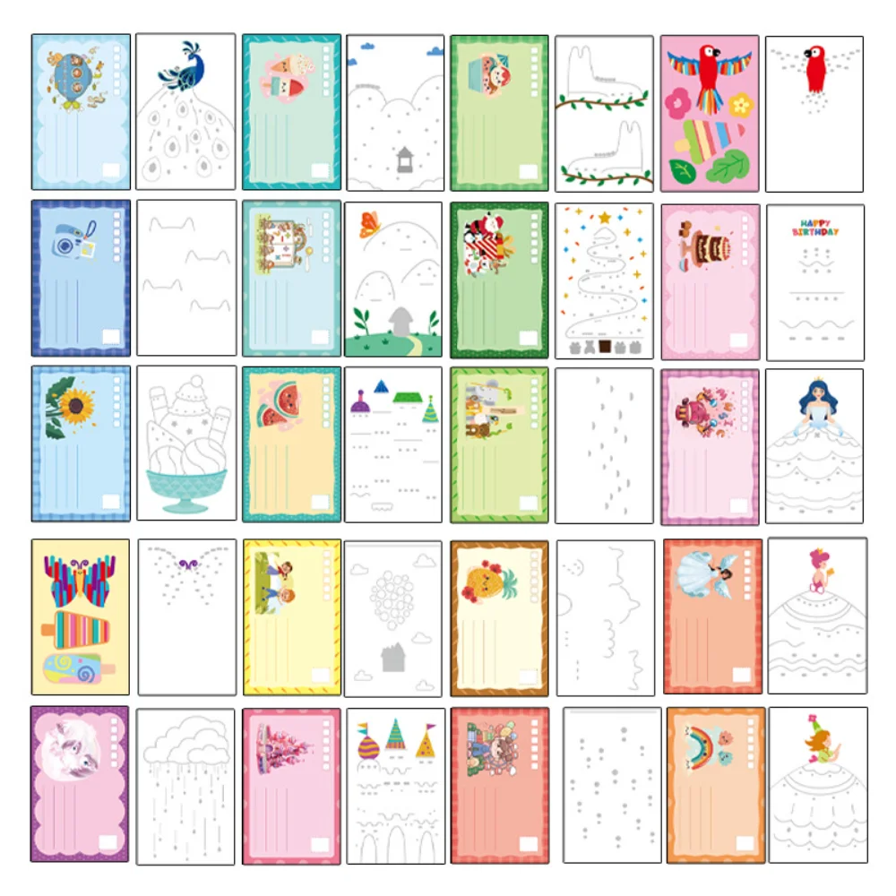 Rainbow Scratch Painting Art Kit