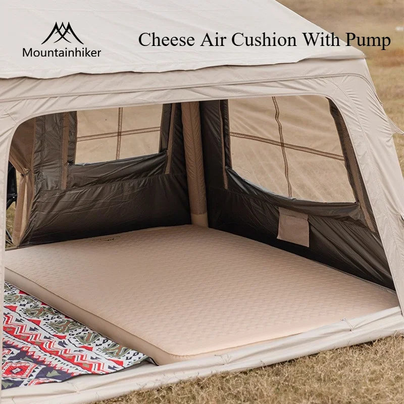 Compact Self-inflating Camping Bed