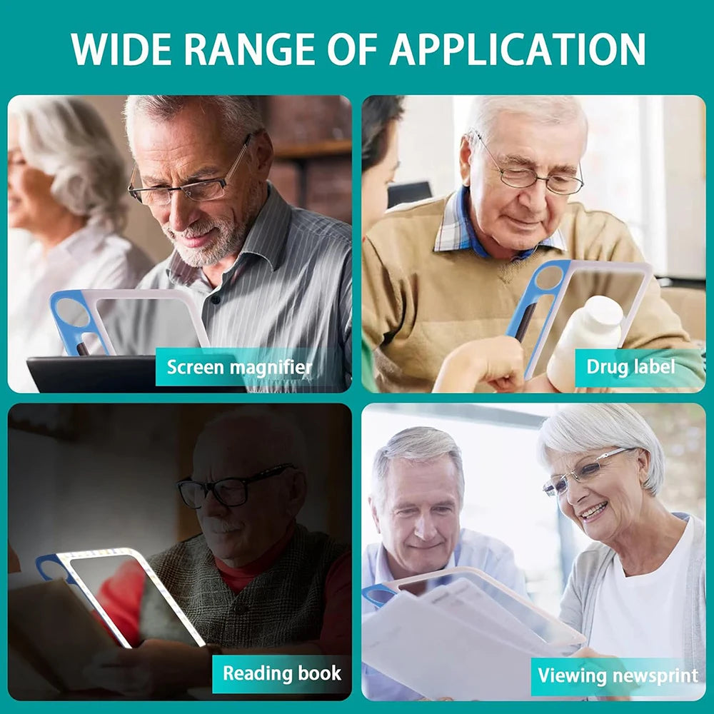 Book Reading Magnifier With Light