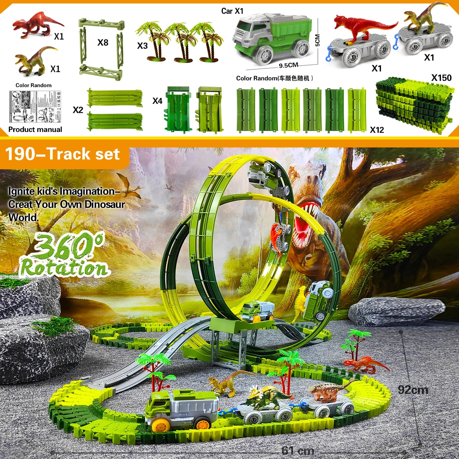 Climb Adventure Track Toy Set