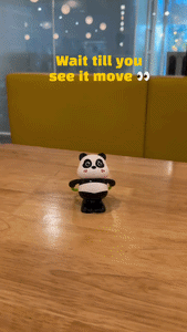 Creative Panda Stunt Toy