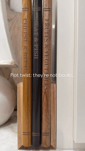 Book Style Cutting Boards for Kitchen