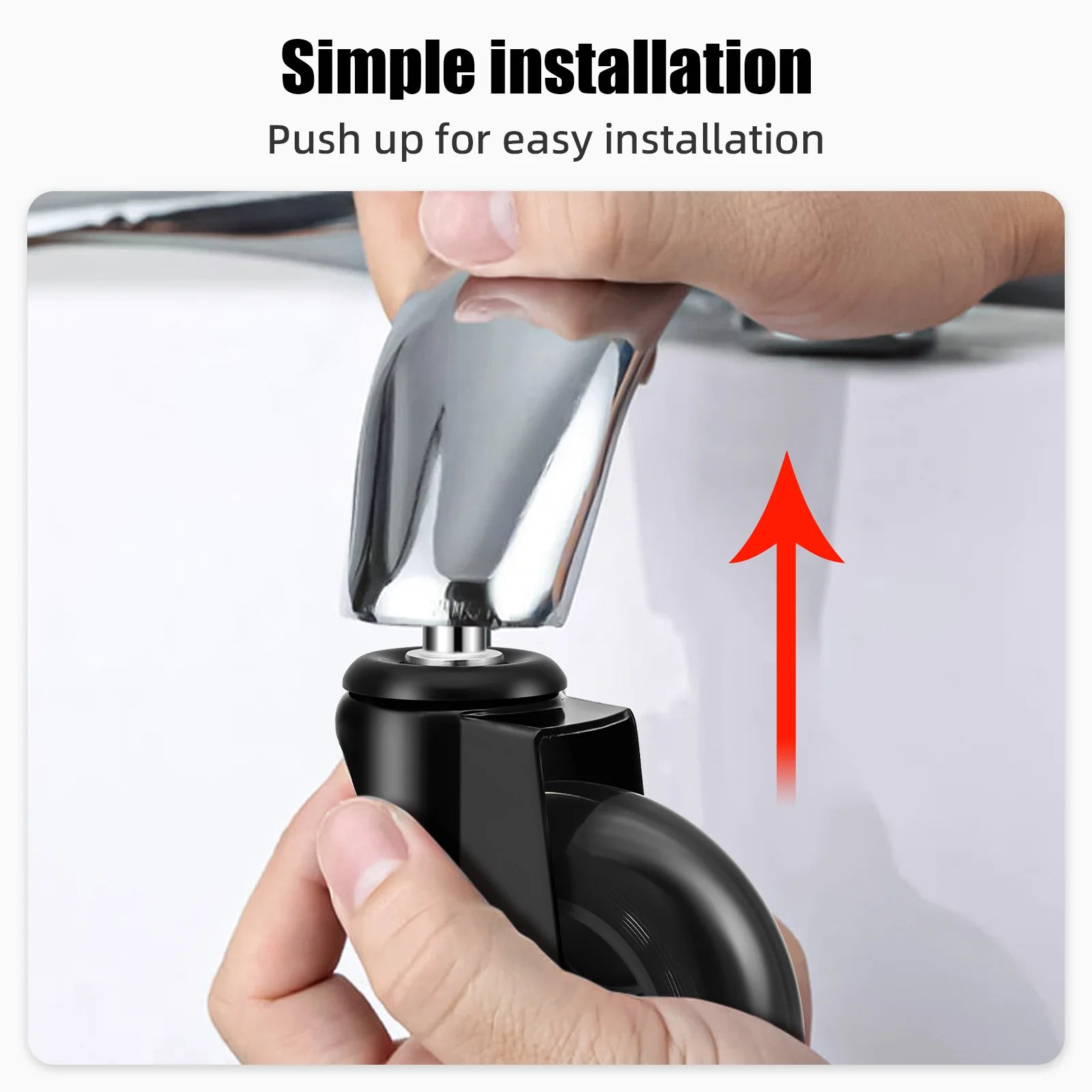 Swivel Roller Office Chair Wheels  5PCS