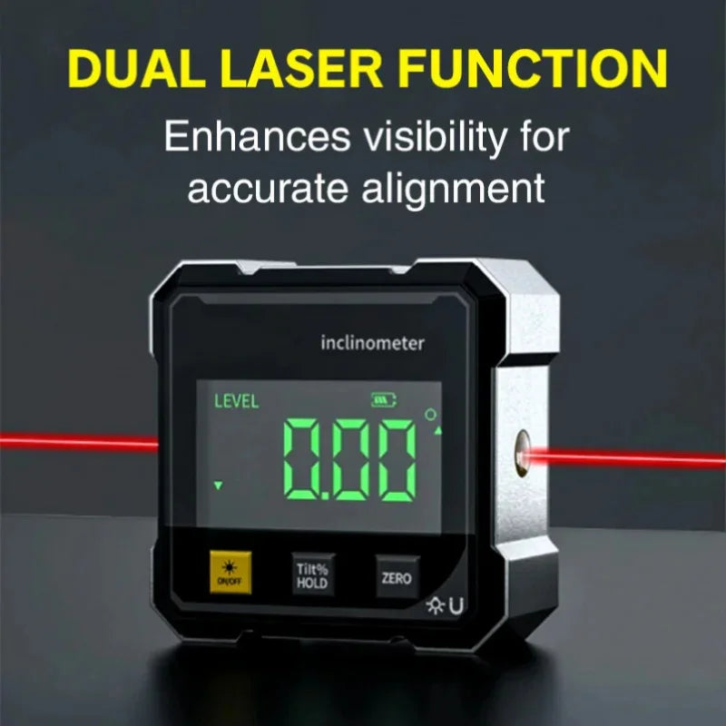 Magnetic Digital Laser Angle Ruler