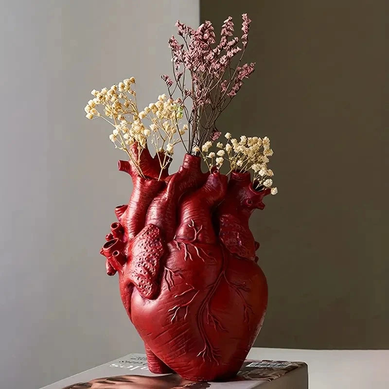 Heart Shaped Flower Vase