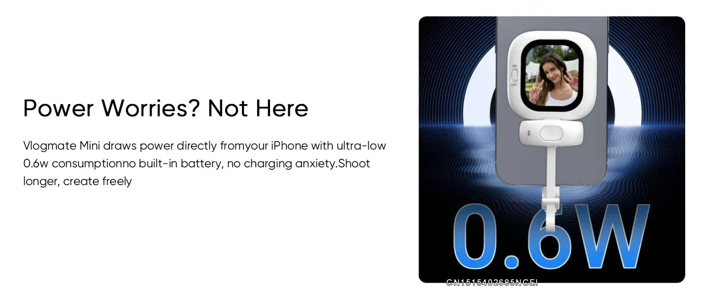 RC Magnetic Selfie iPhone Monitor Screen