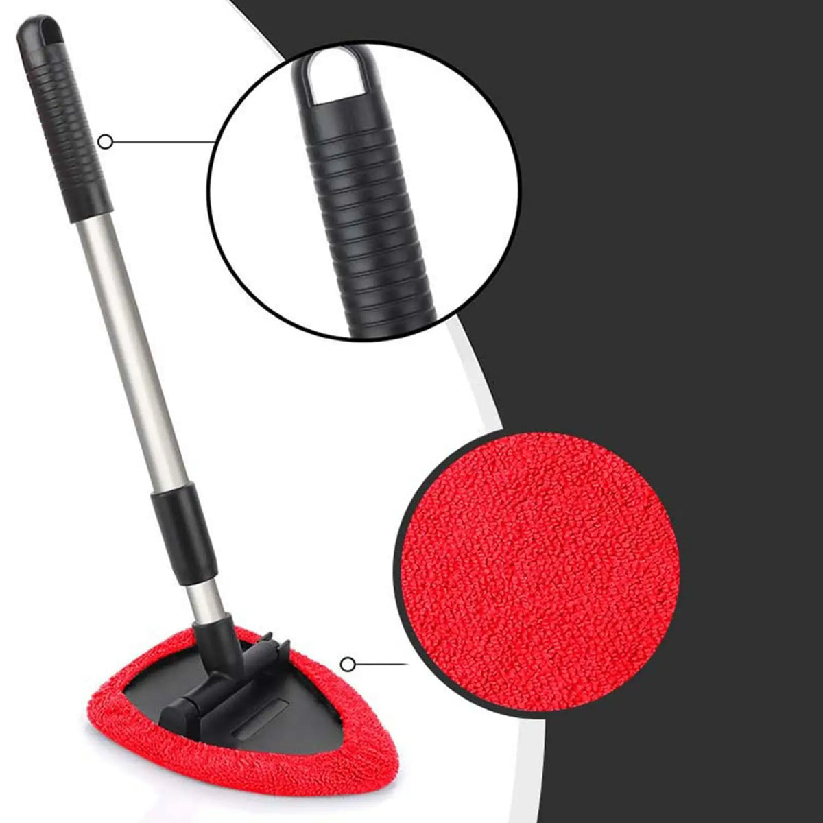 Car Telescopic Microfiber Windshield Cleaner