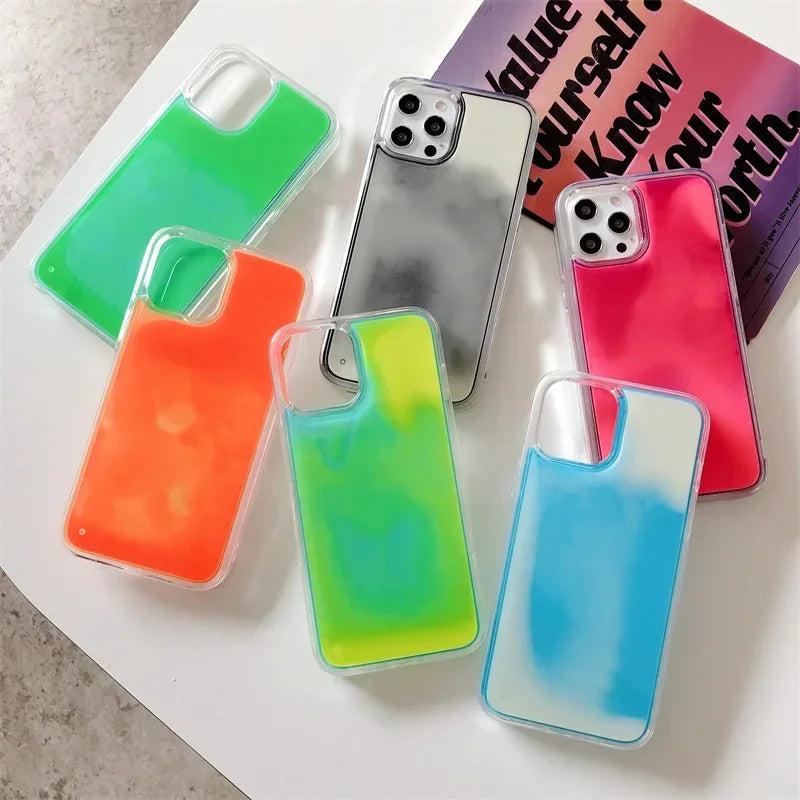 Luminous Quicksand iPhone Case
